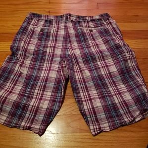Womens size 14 plaid long shorts
